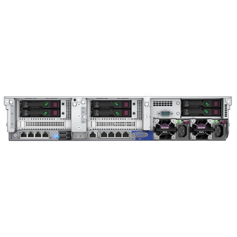 HPE Proliant DL380 Gen10 5220 2.2ghz 18-Core 1P 32GB-R 800W PS Server (P20248-B21) image 3