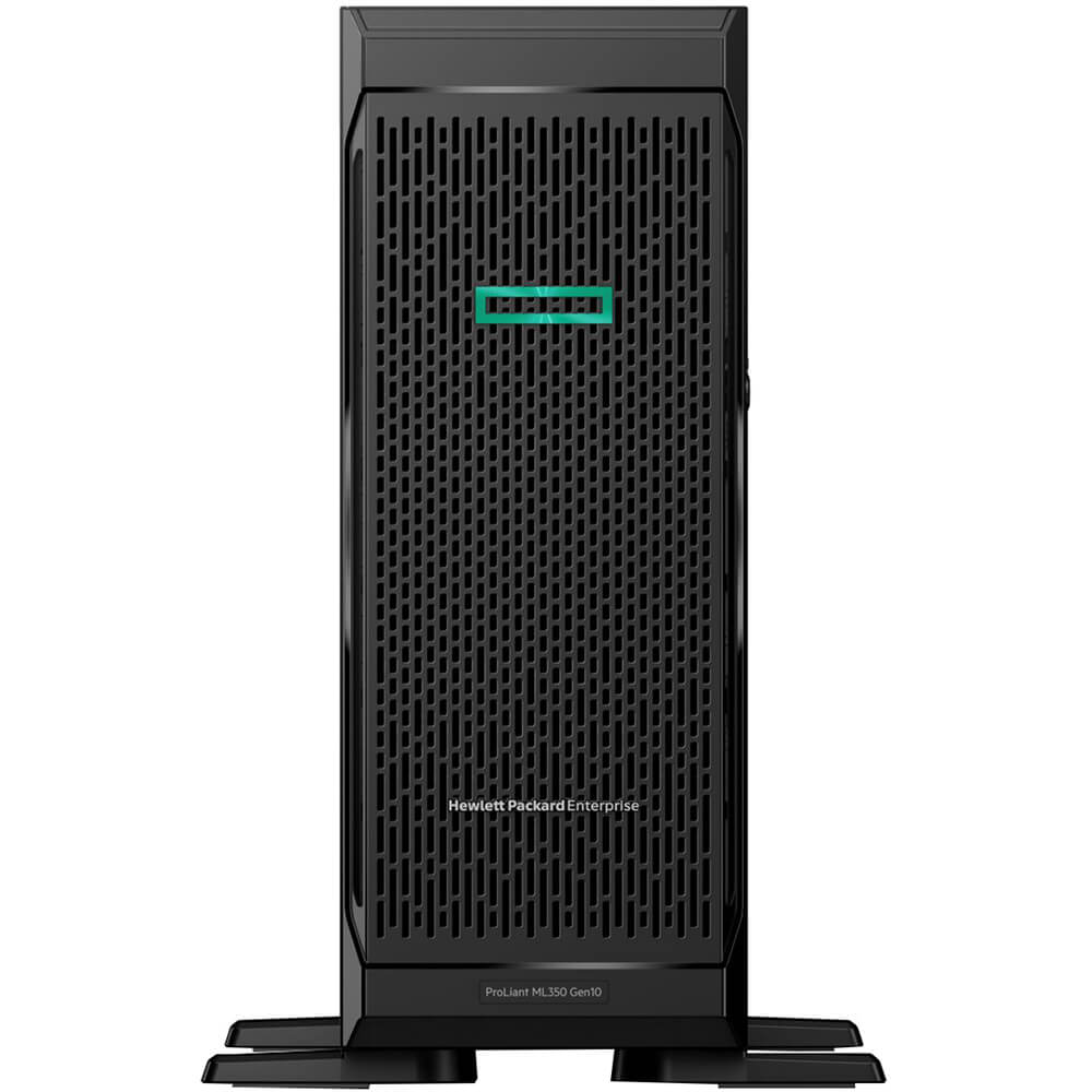 HPE ML350 Gen10 4214R 1P 32GB-R P408i-a 8SFF 1x800W RPS Server (P21789-421) image 1