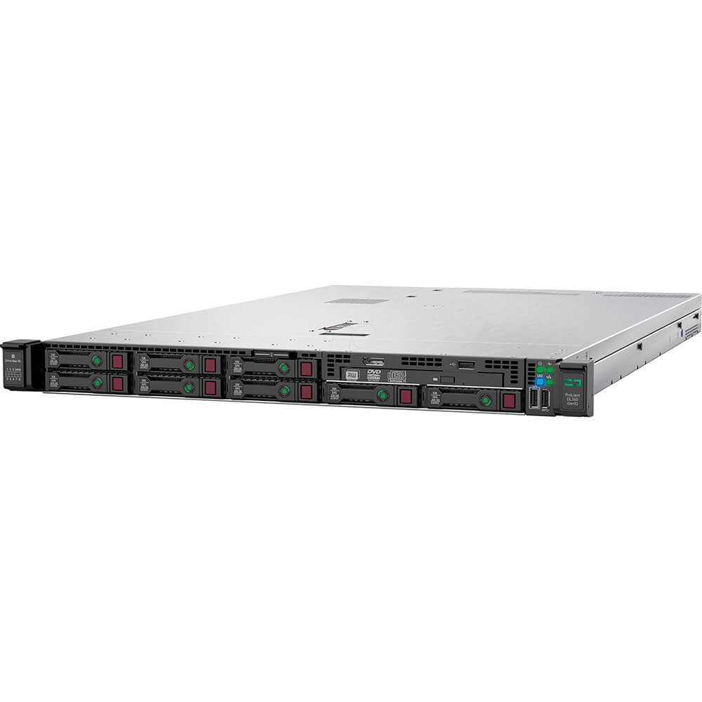 HPE ProLiant DL360 Gen10 4210R 1P 16GB-R P408i-a NC 8SFF 500W PS Server (P23578-B21) image 2