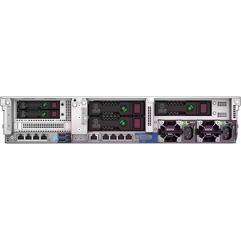 HPE Proliant DL380 Gen10 6234 3.3ghz 8-Core 1P 32GB-R S100i NC 8SFF 800W PS Server (P24847-B21) image 3