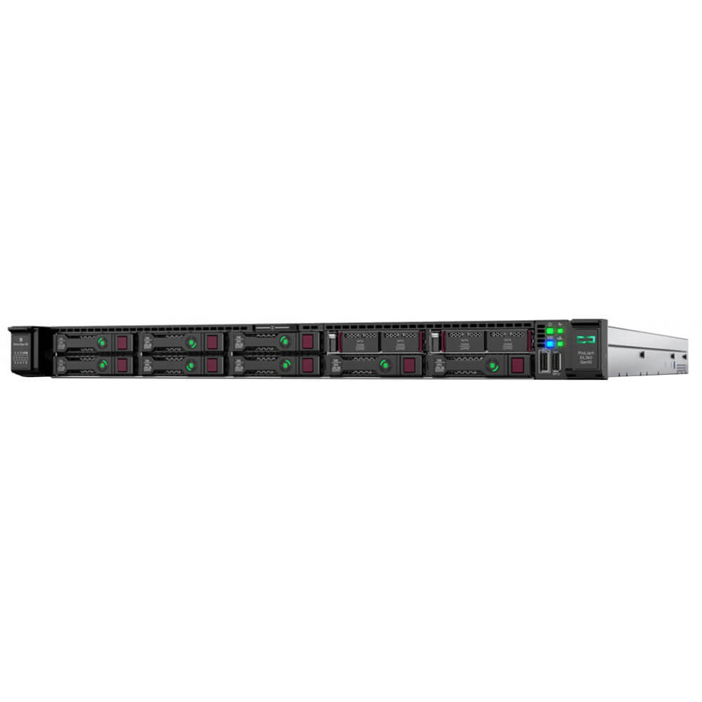 HPE ProLiant DL360 Gen10 6250 3.9GHz 8-core 1P 32GB-R S100i NC 8SFF 800W PS Server (P40399-B21) image 2