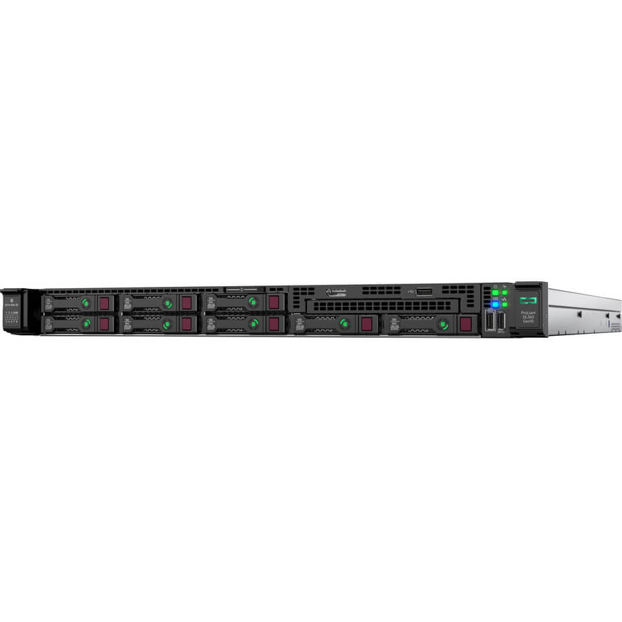 HPE ProLiant DL360 Gen10 5222 3.8GHz 4-core 1P 32GB-R P408i-a NC 8SFF 800W PS Server (P40404-B21) image 2