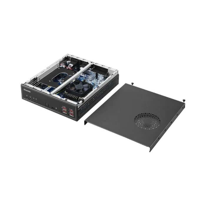 Shuttle XPC Slim DH32U7 Industrial Desktop PC Chassis – Core i7-1165G7 / No RAM / No HDD / No Operating System (NUC-DH32U7) —
