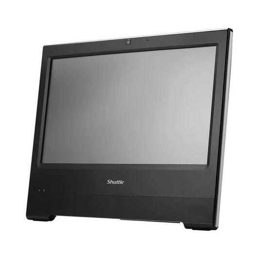Shuttle XPC X50V7 All-in-One POS Desktop Chassis – Celeron 4250U / 15.6″ HD Touch / No RAM / No HDD / No Operating System / Black (X50V7-BK) image 1