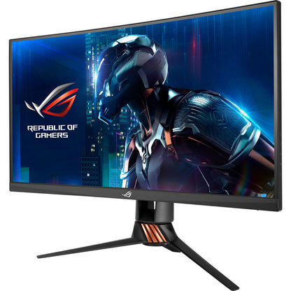 ASUS ROG Swift PG27VQ 27-inch WQHD Curved Gaming Monitor (PG27VQ) — side view