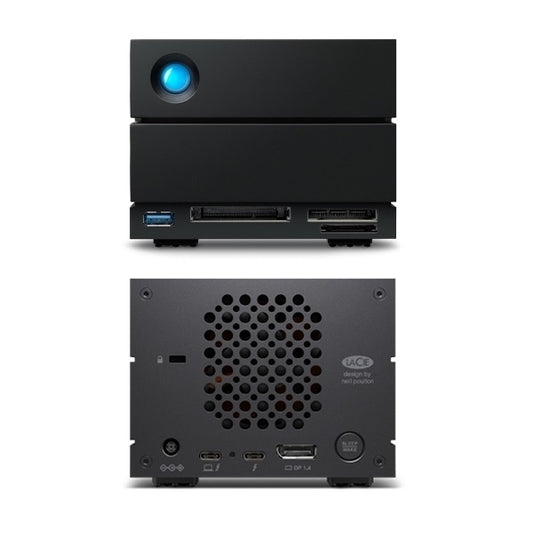 Seagate 32TB LaCie 2big Dock Professional Dual-Disk Hardware Raid (STLG32000400) image 2