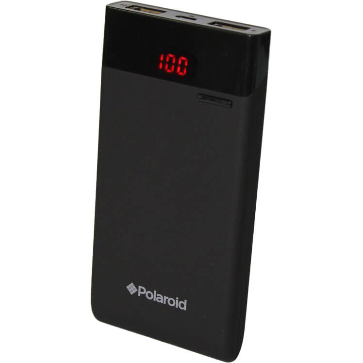 Polaroid 6000MAH Power Bank – Black (PPP5058BL)