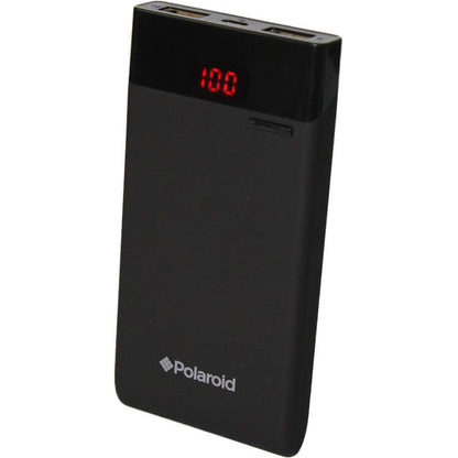 Polaroid 6000MAH Power Bank – Black (PPP5058BL) — front view