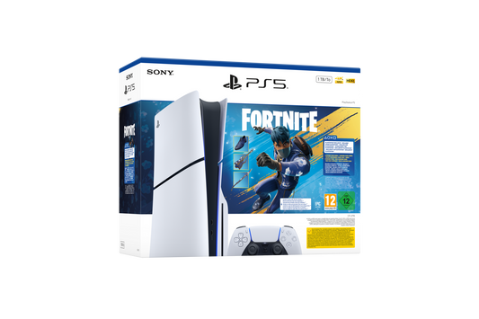 PS5 Slim Disc + Fortnite Bundle gallery image 1