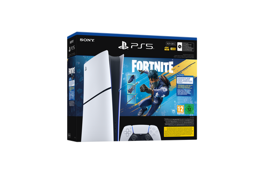 PS5 Slim Digital + Fortnite Console Bundle gallery image 2