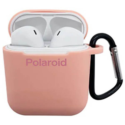 Polaroid Wireless Stereo Earbuds (Pink Silicon) (PWS119PK) image 1