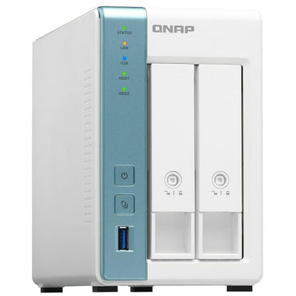 Qnap TS-231K 2-Bay TurboNAS Enclosure — front view