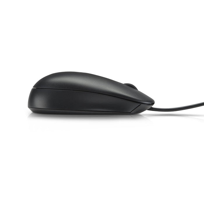HP USB Optical Scroll Mouse (QY777AAS) — side view