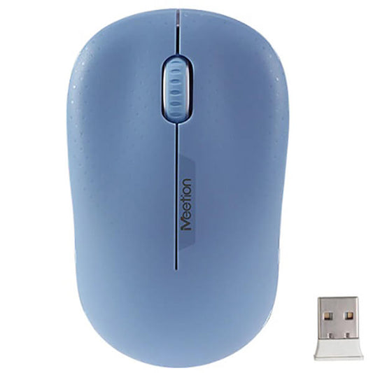 Meetion 2.4GHZ Wireless Mouse – Blue (R545BLUE) image 1