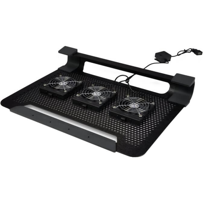 Cooler Master NotePal U3 Plus Laptop Cooling Stand – Black image 2