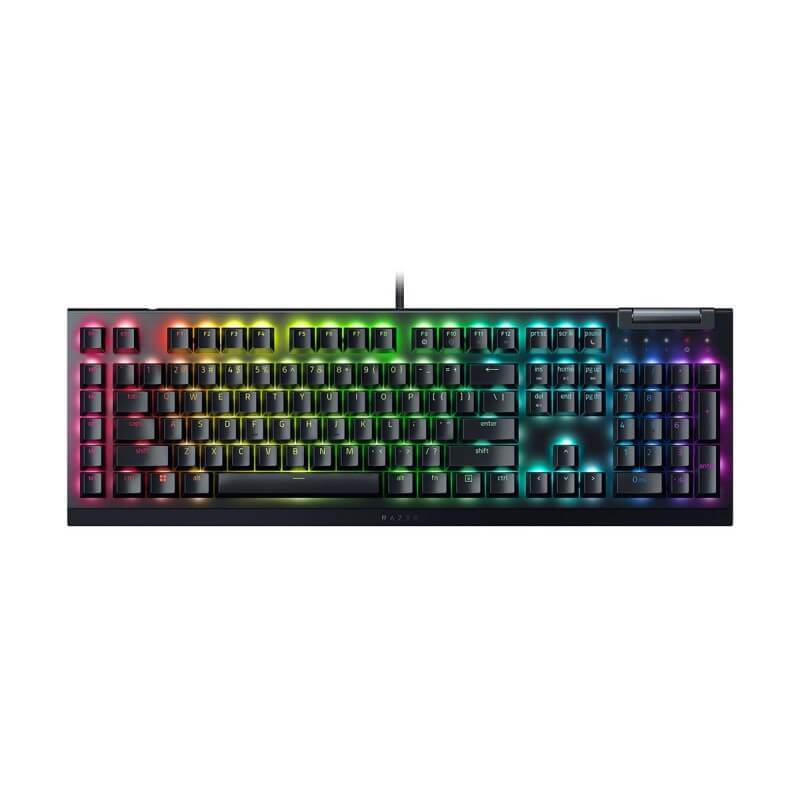 Razer BlackWidow V4 X Green Switch Mechanical Gaming keyboard with Razer Chroma RGB (RZ03-04700100-R3M1) image 1