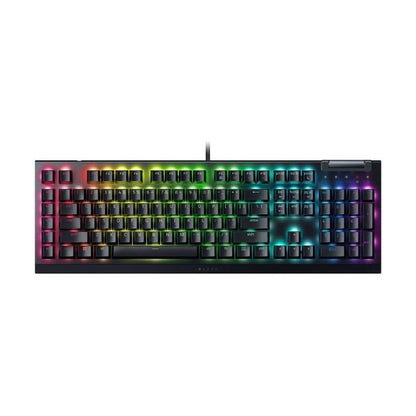 Razer BlackWidow V4 X Green Switch Mechanical Gaming keyboard with Razer Chroma RGB (RZ03-04700100-R3M1)