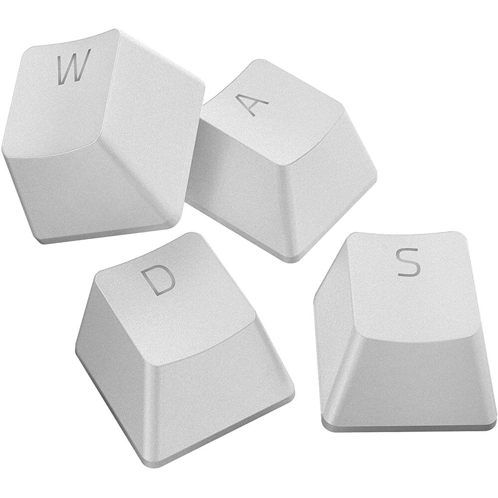 Razer PBT Keycap Upgrade Set – Mercury White (RC21-01490200-R3M1) image 1