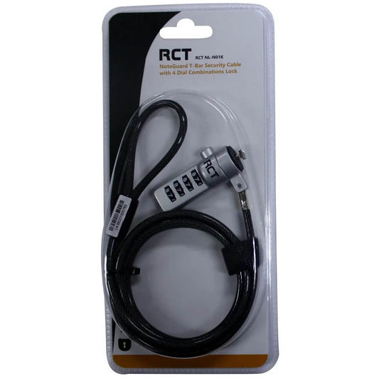RCT 4 Digit Notebook Security Lock (RCT NL-N01K) image 1