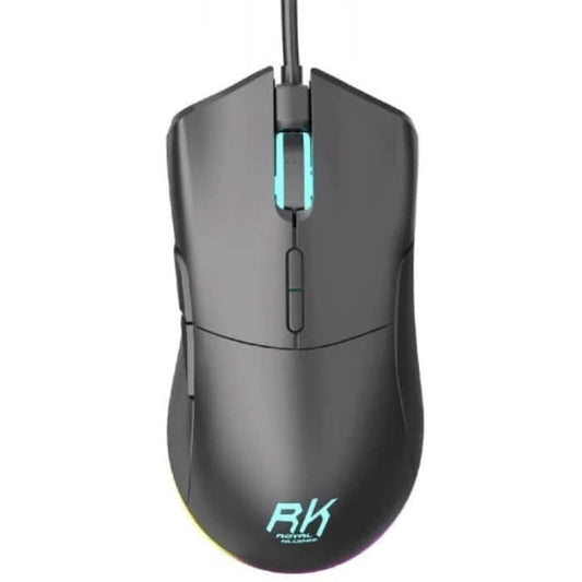 Royal Kludge RK168 Wired RGB Black Gaming Mouse (RK-168) image 1