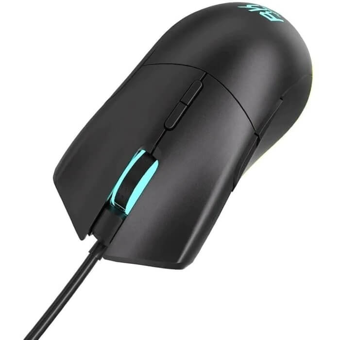 Royal Kludge RK168 Wired RGB Black Gaming Mouse (RK-168) image 3