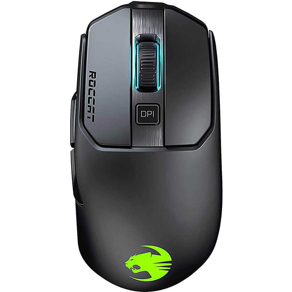 Roccat Kain 200 AIMO Wireless Titan-Click RGB Gaming Mouse – Black (ROC-11-615-BK) image 1