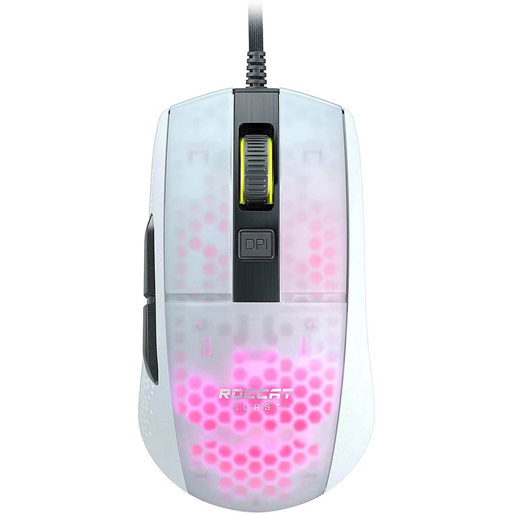 ROCCAT Burst Pro Gaming Mouse White (ROC-11-746) image 1