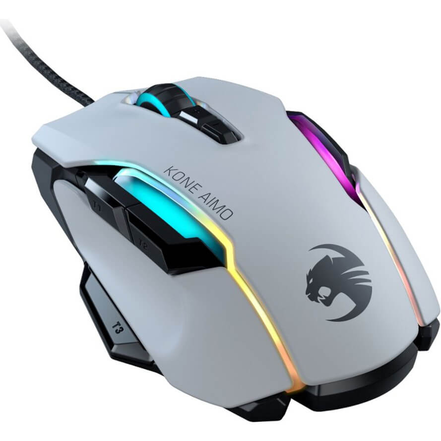 ROCCAT Kone AIMO Remastered Gaming Mouse – White (ROC-11-820-WE) image 4