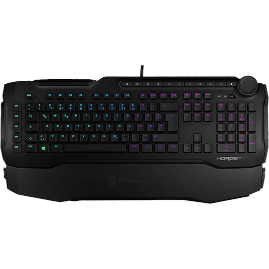Roccat Horde AIMO Membranical RGB Gaming Keyboard – Black (ROC-12-351-BK) image 1