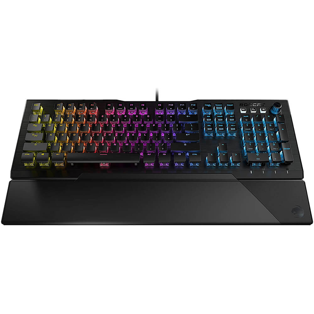ROCCAT Vulcan 121 AIMO RGB Gaming Keyboard Black (ROC-12-671-RD) image 1