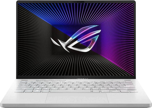 ASUS ROG Zephyrus G14 GA402 Gaming Notebook PC – Ryzen 9-7940HS / 14.0″ QHD+ Non-Touch / 16GB RAM / 1TB SSD / NVIDIA RTX 4060 8GB / Win 11 Home / Moonlight White (GA402XV-91610W0W) image 1