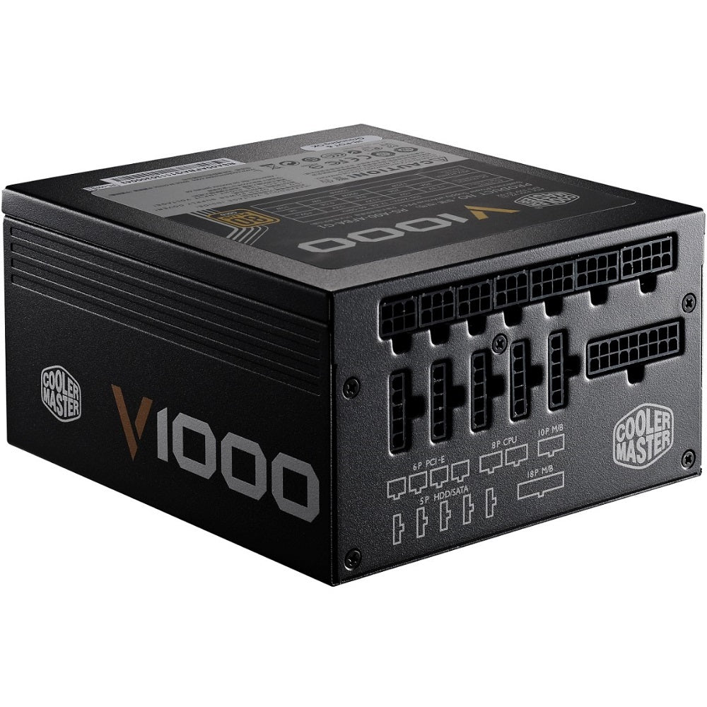 CoolerMaster Vanguard V1000 1000W Fully Modular 80 Plus Gold Certified Power Supply (RSA00-AFBAG1) image 2