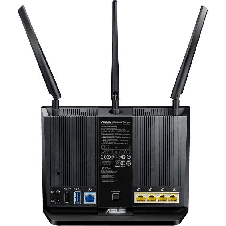 ASUS RT-AC68U AC1900 Wireless Dual-Band Gigabit Router (RT-AC68U) image 2