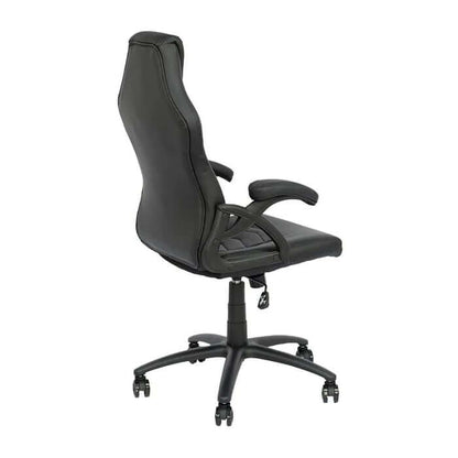 Rogueware GC100 Mainstream Black Gaming Chair (RW-GC100-BK) — side view