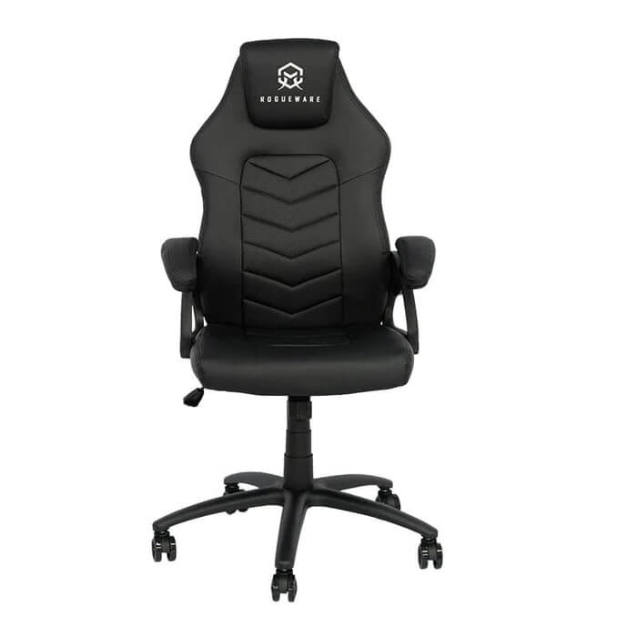 Rogueware GC100 Mainstream Black Gaming Chair (RW-GC100-BK) image 1