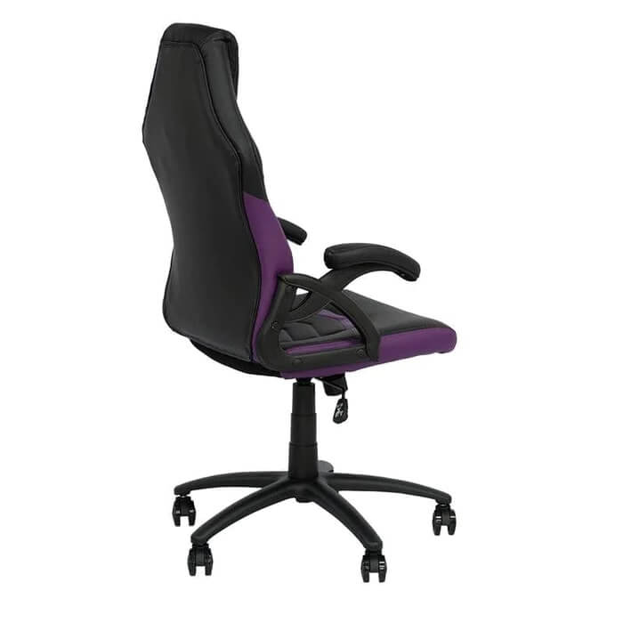 Rogueware GC100 Mainstream Black & Purple Gaming Chair (RW-GC100-BKPL) image 3