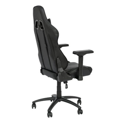 Rogueware GC200 Performance Black Gaming Chair (RW-GC200-BK) — side view
