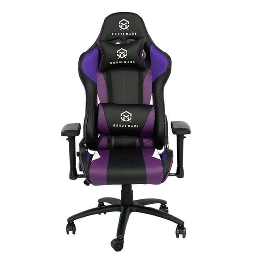 Rogueware GC200 Performance Black & Purple Gaming Chair (RW-GC200-BKPL) image 1
