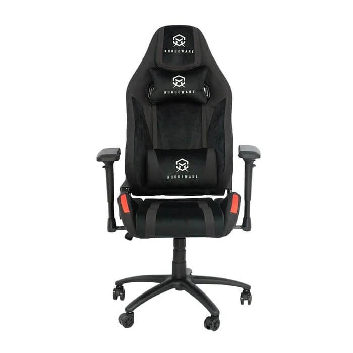 Rogueware GC300 Advanced Black & Red Gaming Chair (RW-GC300-BKRD) image 1