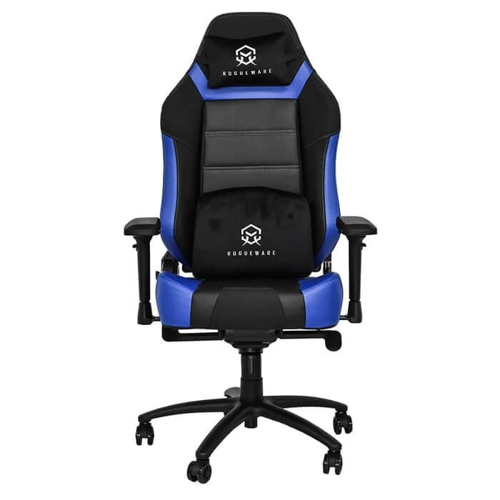 Rogueware GC400 Expert Black & Blue Gaming Chair (RW-GC400-BKBL) image 1