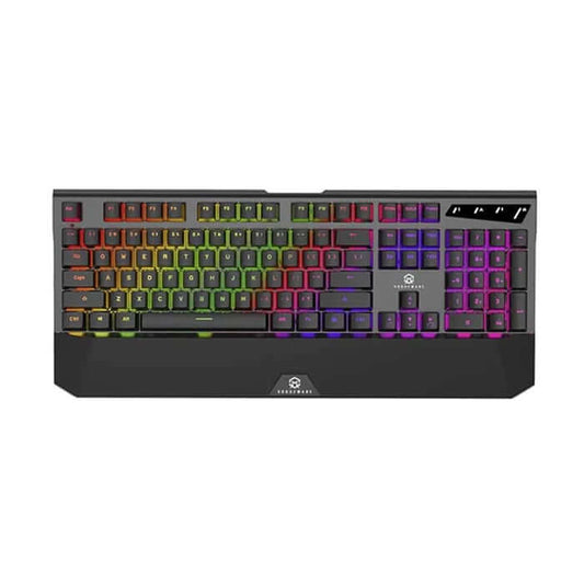 Rogueware GK200 Wired & Wireless RGB Red Switch Mechanical Gaming Keyboard (RW-GK200-REDSW) image 1