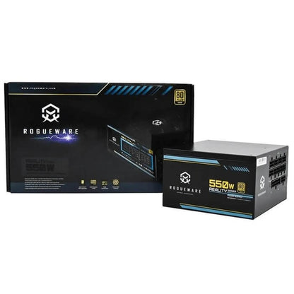 Rogueware Rogureware Reality Series 550W Active PFC 80+ Gold Certified Power Supply (RW-GR550AC)