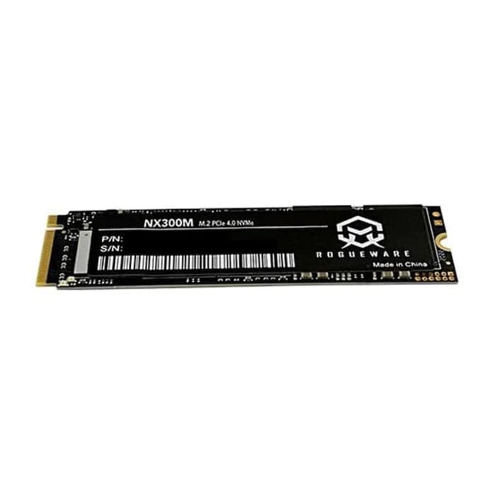 Rogureware NX300M 512GB M.2 2280 PCIe NVMe Gen4 3D NAND Solid State Drive (RWS512GNX300MH) image 1
