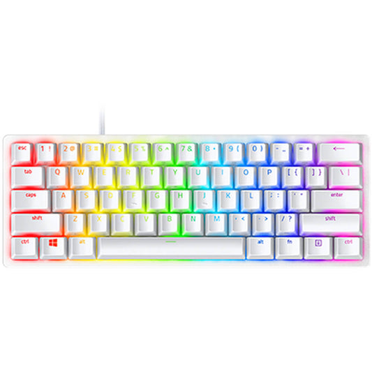 Razer Huntsman Mini Clicky Optical Switch US Keyboard – Mercury (RZ03-03390300-R3M1) image 1
