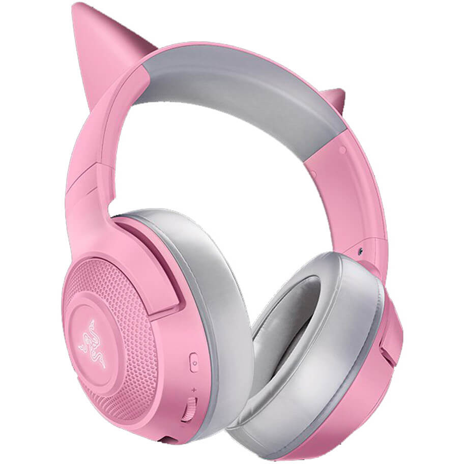 Razer Kraken BT Kitty Edition Wireless Bluetooth with Razer Chroma RGB Headset – Quartz (RZ04-03520100-R3M1) image 2