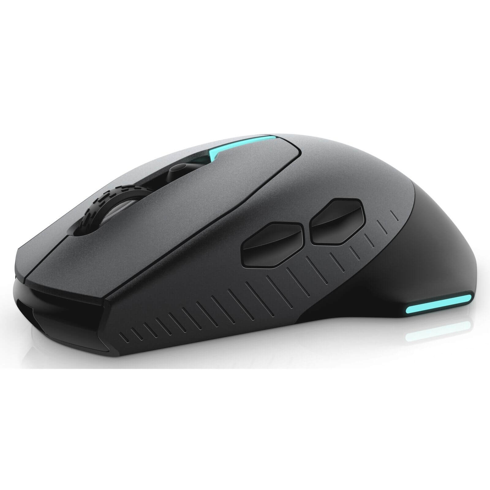 Dell Alienware AW610M Wired/Wireless Gaming Mouse – Dark Side of the Moon (545-BBCI) image 4