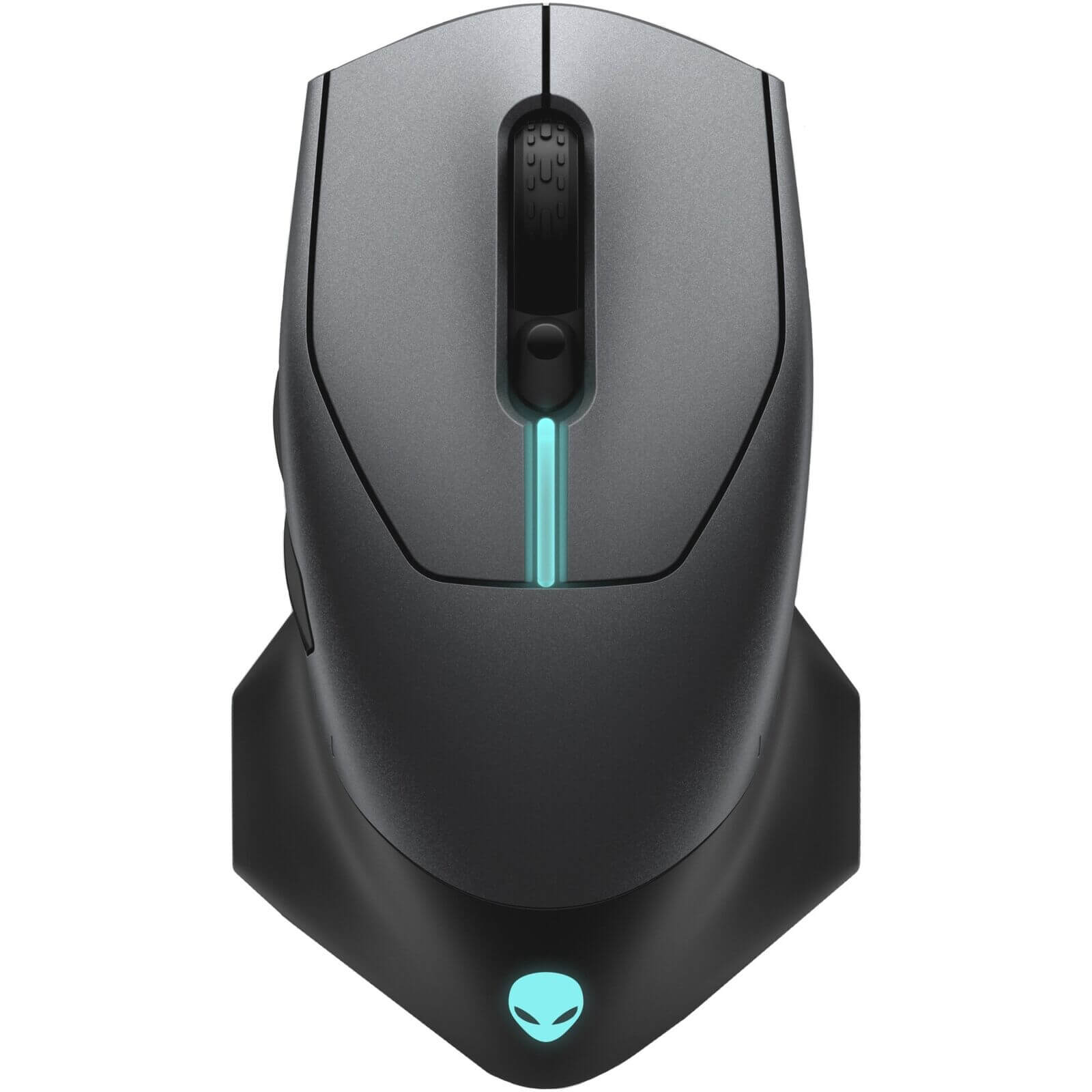 Dell Alienware AW610M Wired/Wireless Gaming Mouse – Dark Side of the Moon (545-BBCI) image 1