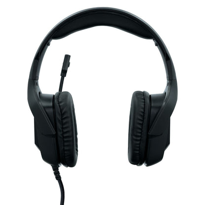 VX Gaming Comms Series 7.1 Black Headphone (VX-112-BK) — rear view