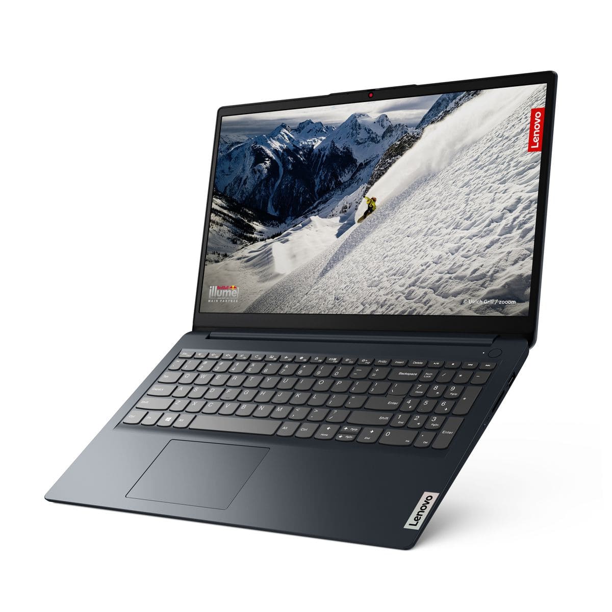 Lenovo IdeaPad 1 15IAU7 Notebook PC – Core i3-1215U / 15.6″ HD / 4GB RAM / 256GB SSD / Win 11 Home / Abyss Blue (82QD0094FU) 
