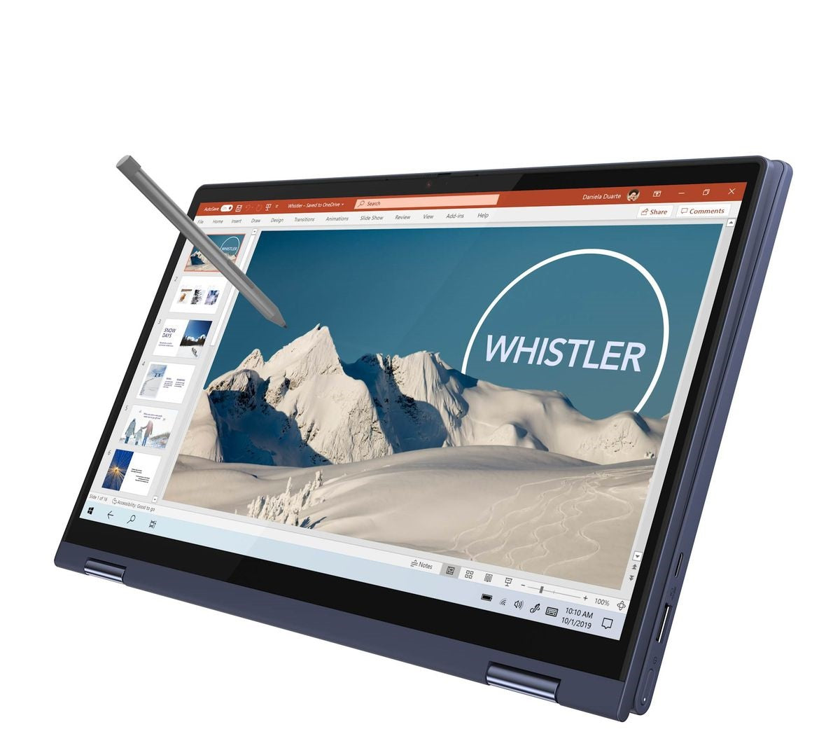 Lenovo Yoga 6 13ALC6 Notebook PC – Ryzen 5-5500U / 13.3″ FHD Touch / 8GB RAM / 256GB SSD / Win 11 Home / Abyss Blue (82ND008T